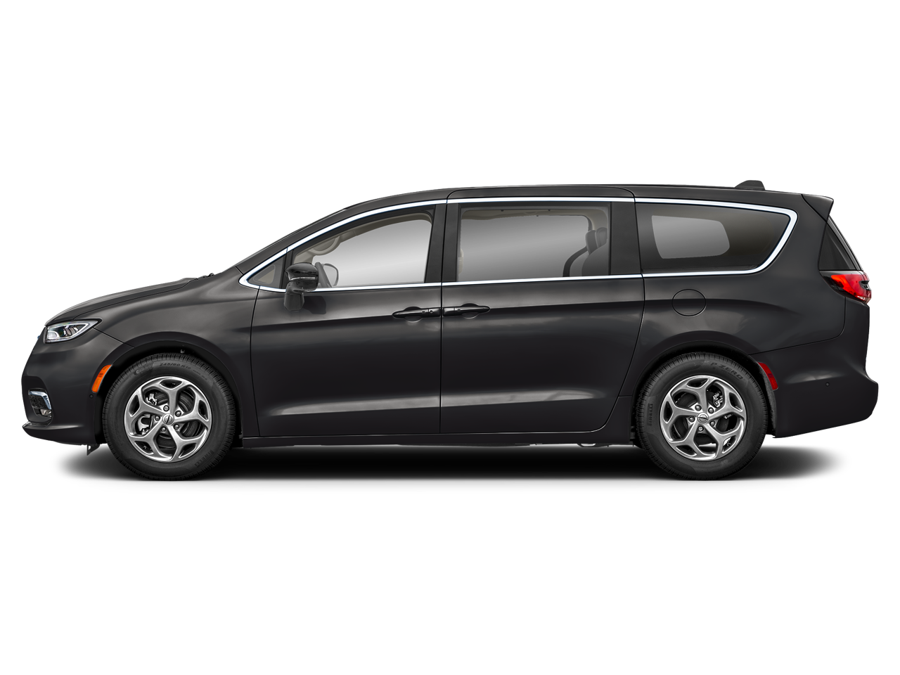 2025 Chrysler Pacifica — rear three-quarter view