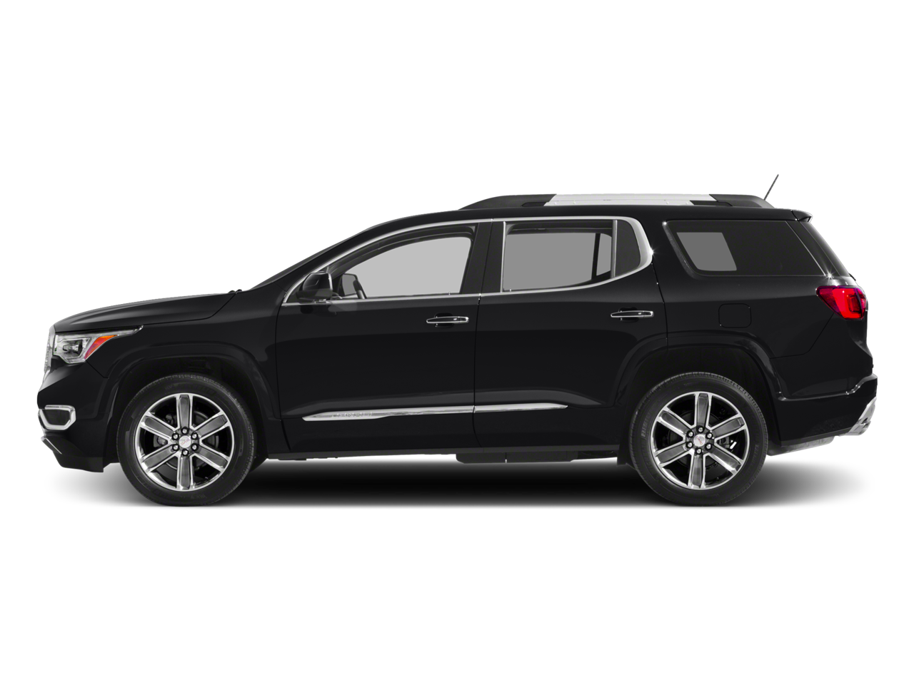 2018 GMC Acadia — rear three-quarter view
