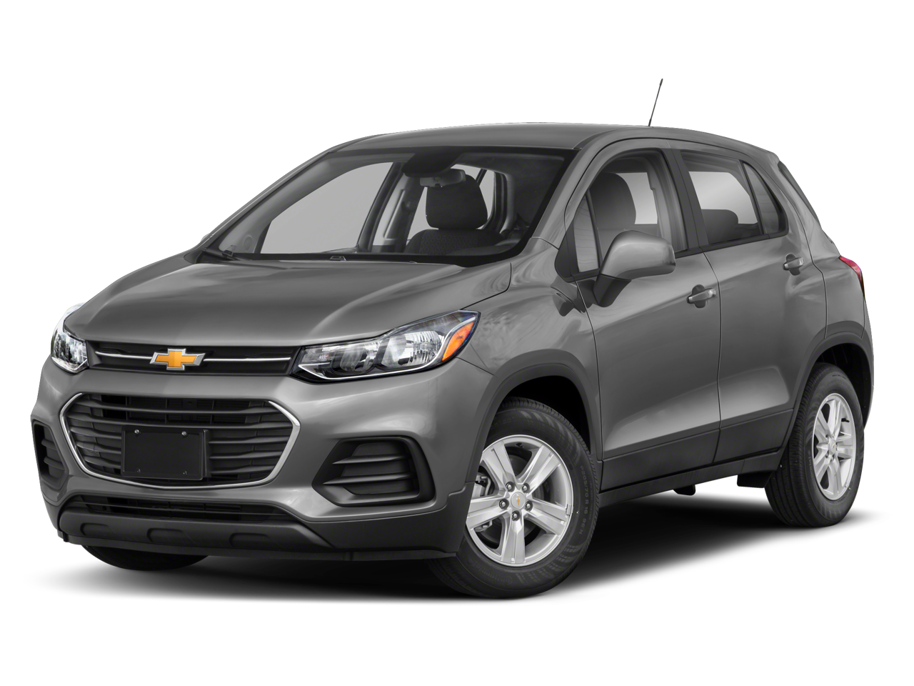 2022 Chevrolet Trax LS in Summit White — front three-quarter view