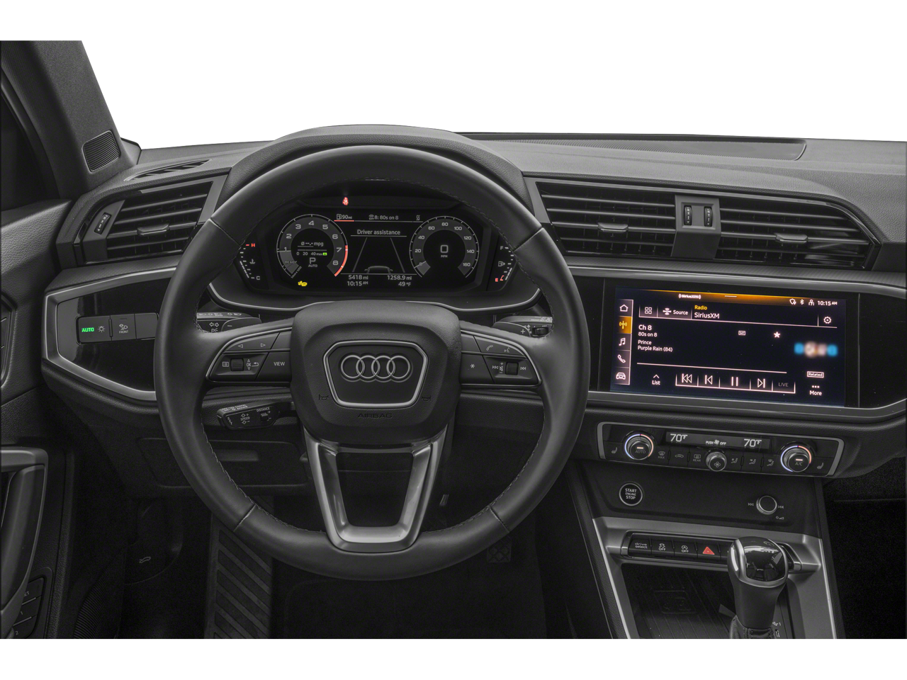 2024 Audi Q3 — interior view