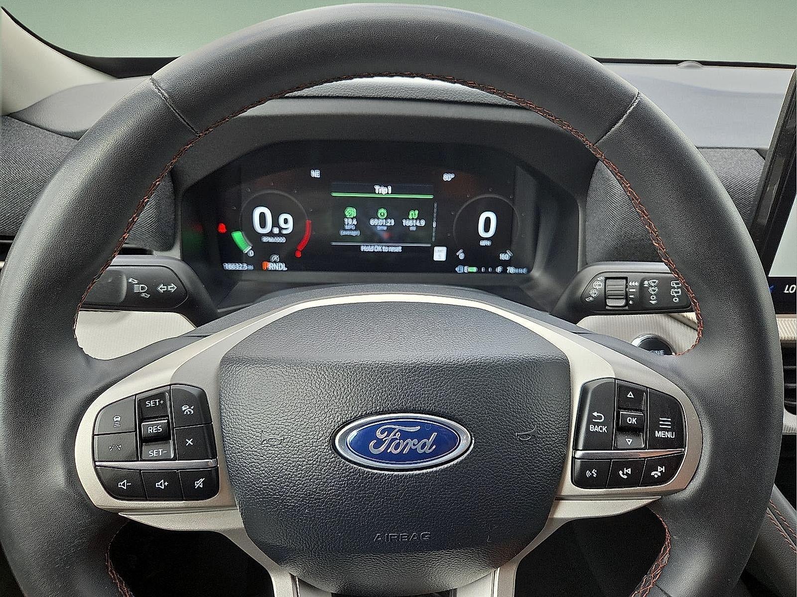 2025 Ford Explorer — interior view