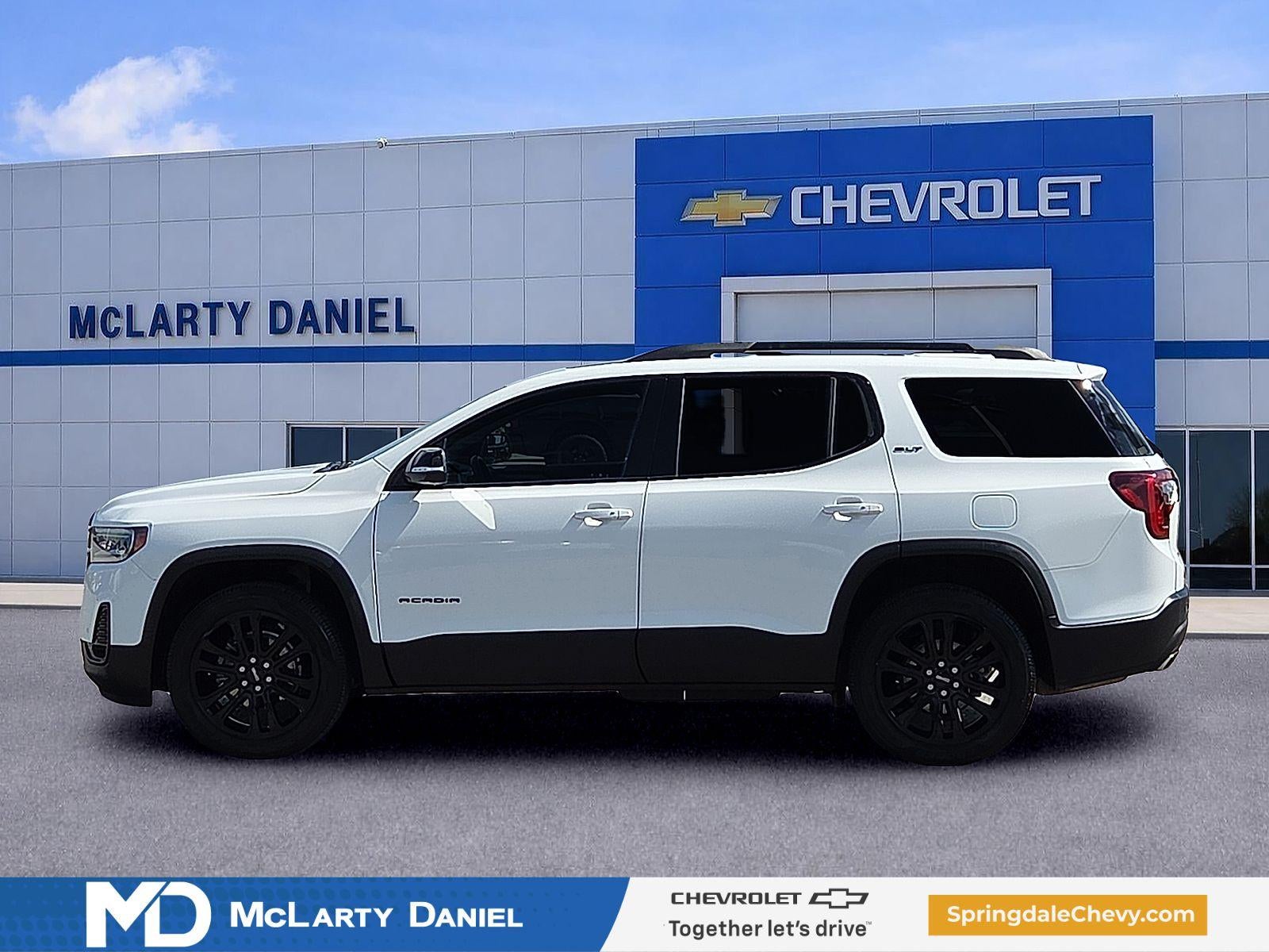 2023 GMC Acadia — rear three-quarter view