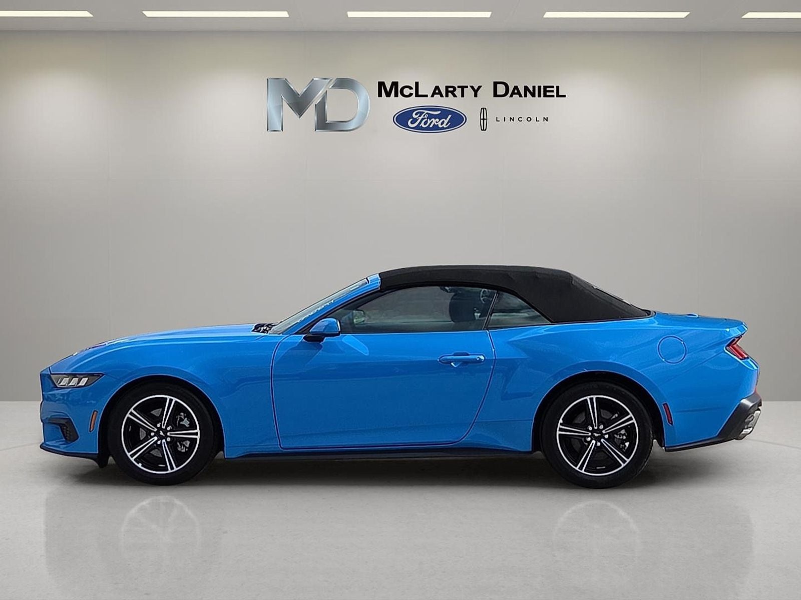 2025 Ford Mustang — rear three-quarter view