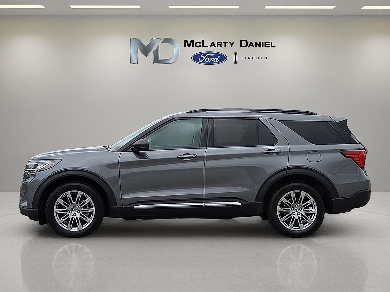2025 Ford Explorer — rear three-quarter view