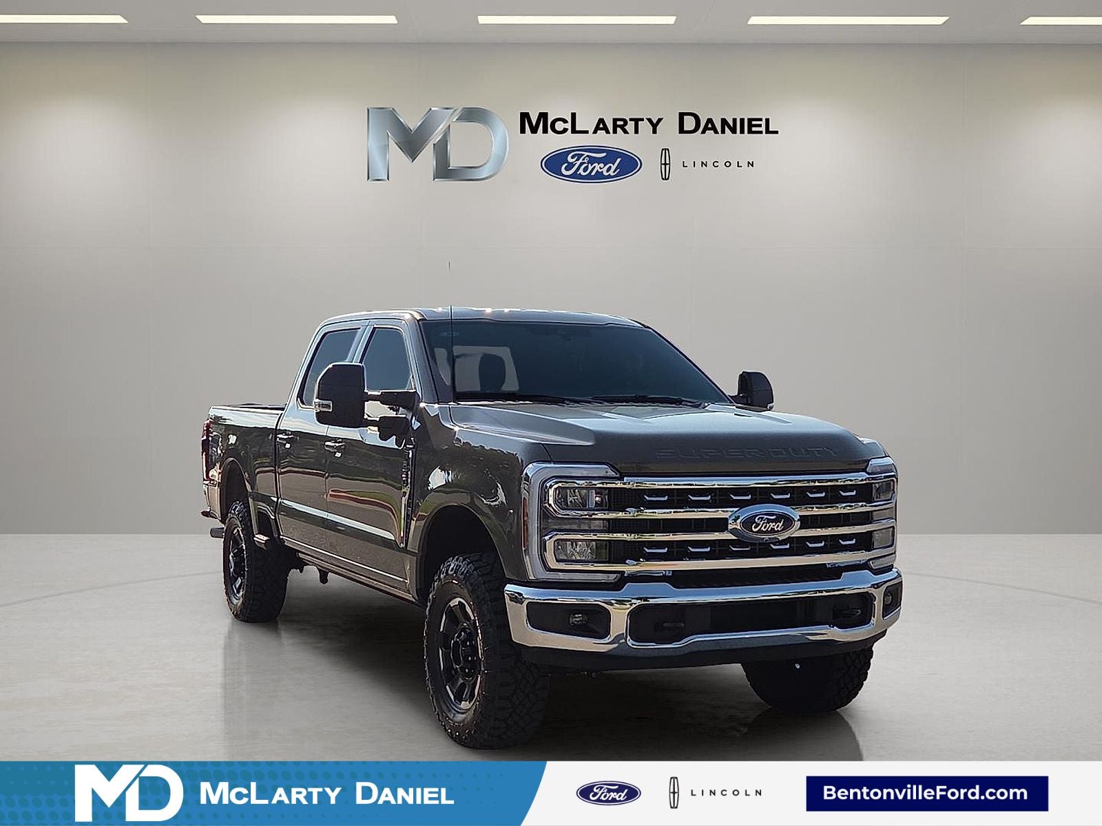 2026 Ford F-250SD Lariat Tremor in Marsh Gray — front three-quarter view