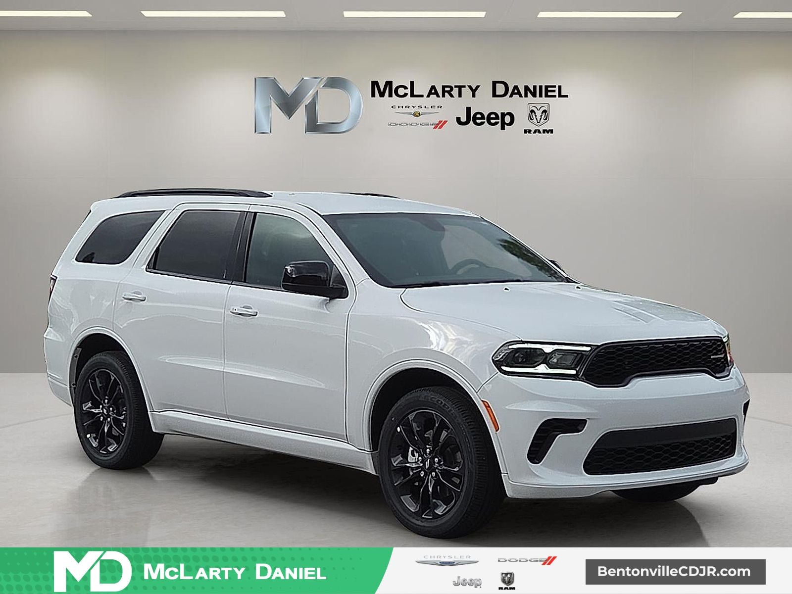2026 Dodge Durango DURANGO GT AWD in White Knuckle Clear-Coat Exterior Paint — front three-quarter view