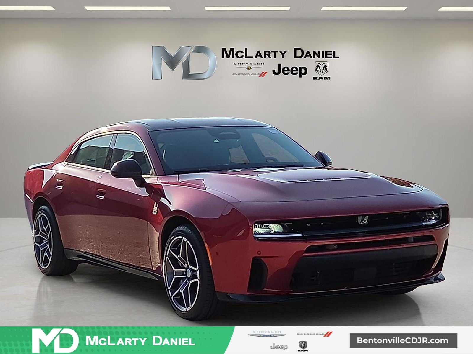 2026 Dodge Charger CHARGER SCAT PACK 4-DOOR AWD in Redeye Exterior Paint — front three-quarter view