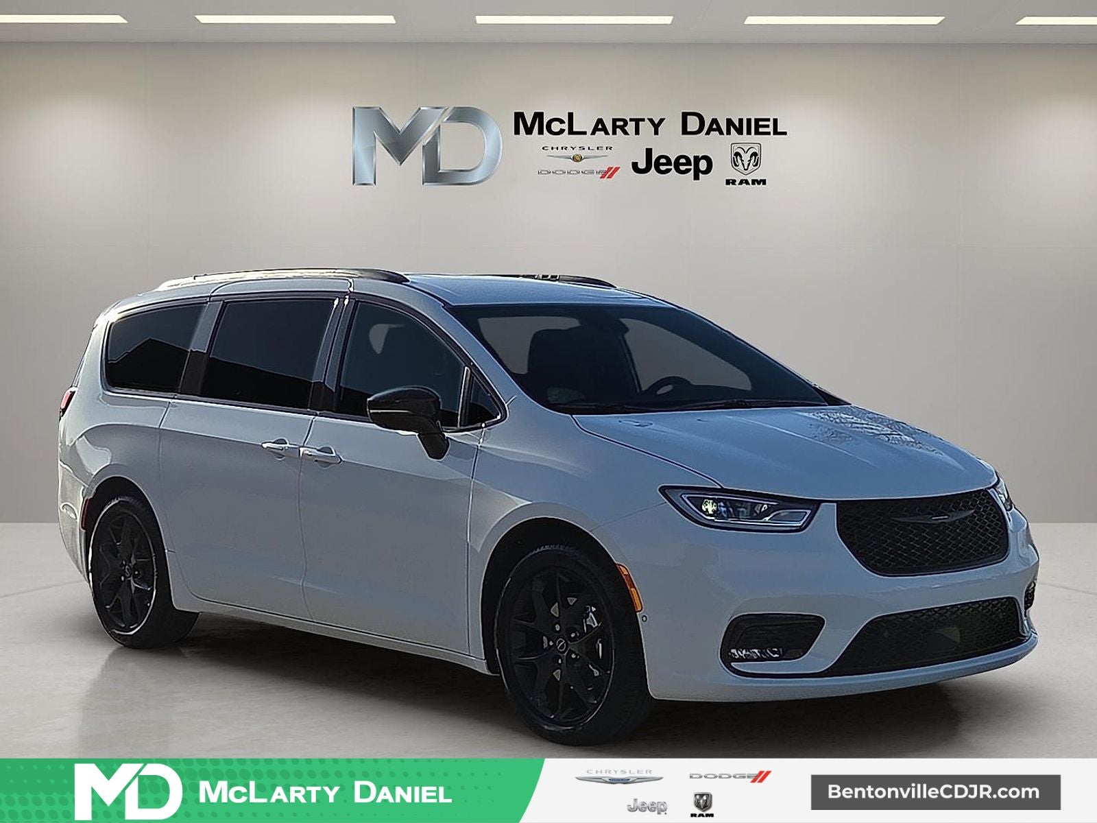 2026 Chrysler Pacifica PACIFICA SELECT in Bright White Clear-Coat Exterior Paint — front three-quarter view