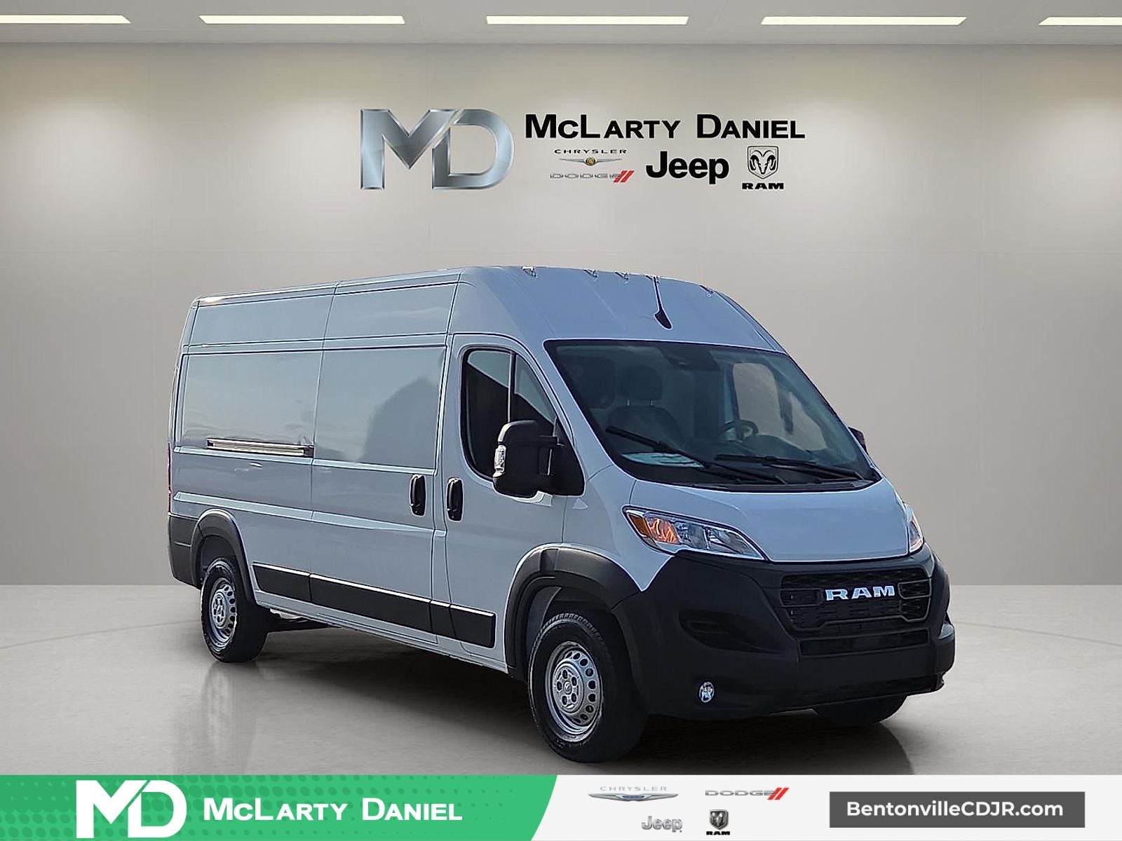2026 RAM Ram ProMaster RAM PROMASTER 2500 TRADESMAN CARGO VAN HIGH ROOF 159' WB in Bright White Clear-Coat Exterior Paint — front...