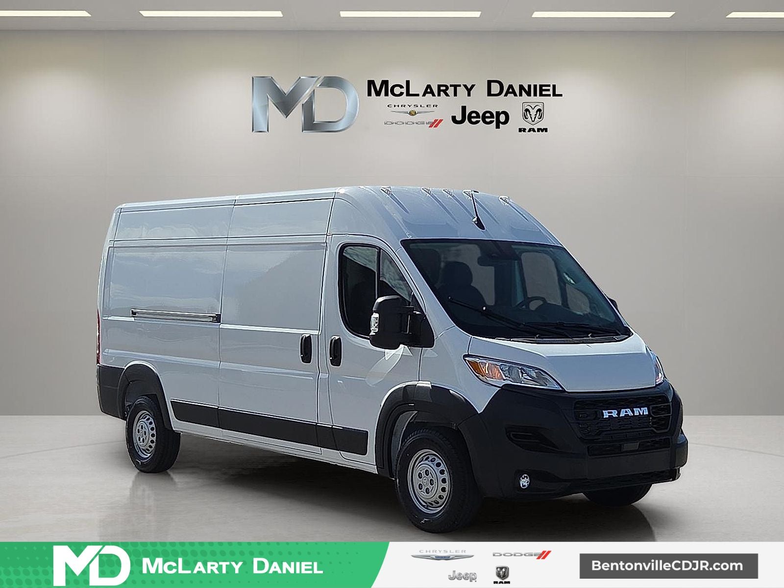 2026 RAM Ram ProMaster RAM PROMASTER 2500 TRADESMAN CARGO VAN HIGH ROOF 159' WB in Bright White Clear-Coat Exterior Paint — front...