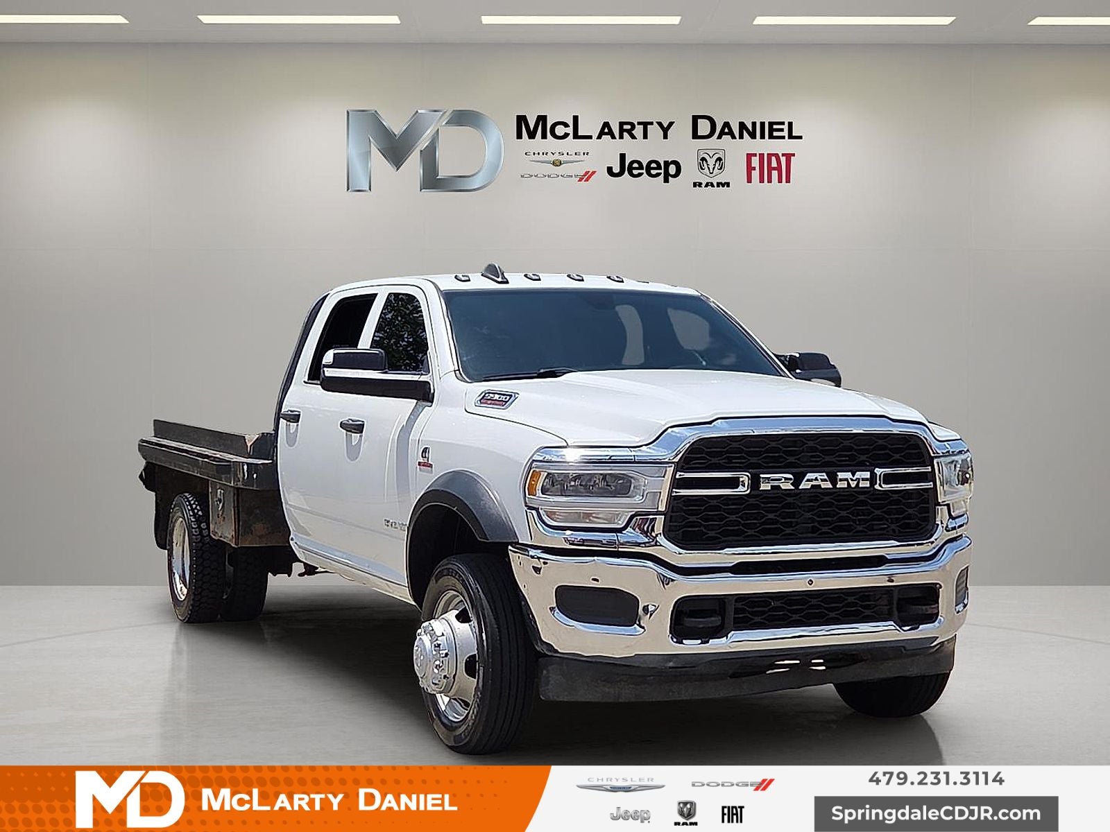 2022 RAM 5500 Chassis Tradesman/SLT/Laramie/Limited in Bright White Clearcoat — front three-quarter view