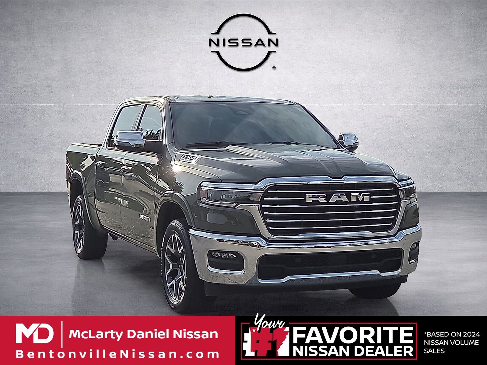 2026 RAM 1500 Laramie in Canyon Lake — front three-quarter view