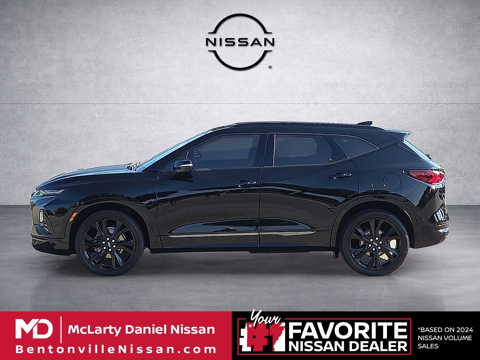 2022 Chevrolet Blazer — rear three-quarter view