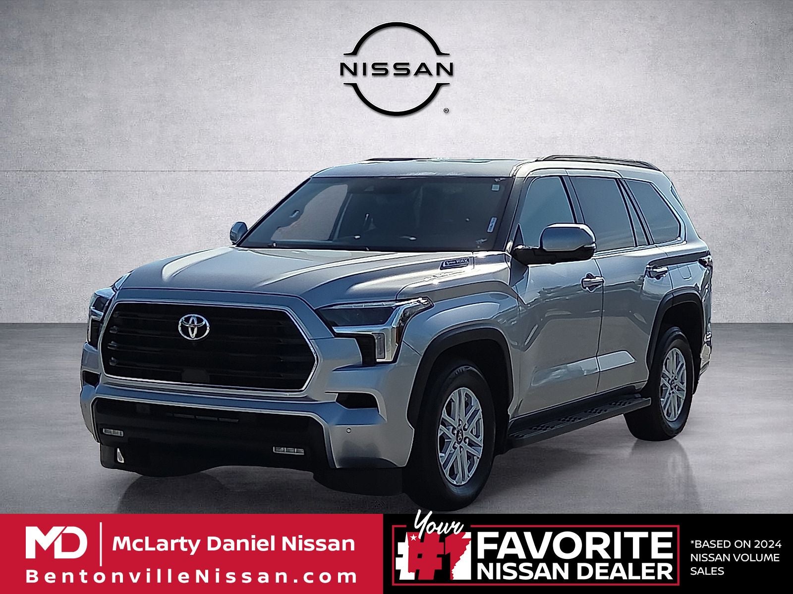 2025 Toyota Sequoia — side profile view